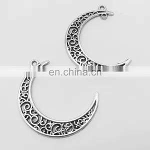 Jewelry Making Supplies Zinc Alloy 3D Leaf Necklace Charm Pendant thumbnail-4