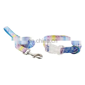 Pretty Pattern Dog Leash Custom Pet Leash Neoprene Handle Leash thumbnail-4