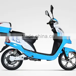 City Fashionable 48V 350W Mini Classic Electric Scooter With Pedals for Lady thumbnail-1