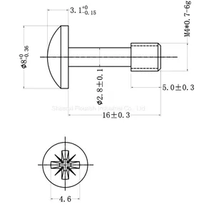 SS304 Captive Screw Passication Surface With UNC Thread thumbnail-4