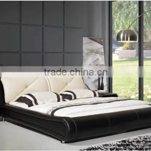 New Modern Fashion Boutique Leather Bed thumbnail-1