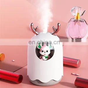 High Quality 300ml Ultrasonic Air Humidifier Essential Oil Diffuser For Home Car Usb Fogger Mist Maker With Led Night Lamp thumbnail-1