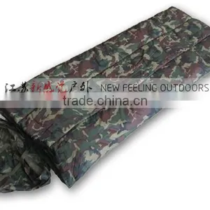Camouflage Backpacking Cotton Sleeping Bag on Sale thumbnail-2