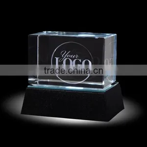Customized Crystal Solid Block Blank Engravable Crystal 3d Laser Cut Crystals thumbnail-1
