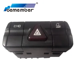 OEM 9434460523 Heavy Duty Truck Power Switch 4Pin Hazard Warning Light Indicator Switch thumbnail-2