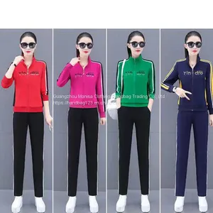 Sportswear Suit Women's Spring And Autumn New Women's Jacket Casual Two-Piece Set thumbnail-1