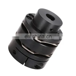 DMB Series Aluminum Alloy High Rigidity Double Disc With Single Step Keyway and Eight Screws Coupling thumbnail-2