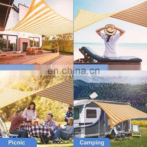 5*5m High Quality Outdoor Waterproof Shade Sail Camper Side Way Canopy Awning Sun Shade Sail for Fend Para el Patio thumbnail-5