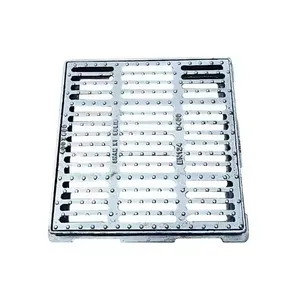 Hot Sale Sample Customization OEM Manhole Cover Water Rain Gully Grate Resin Cast Iron Manhole Grids With Frame thumbnail-1