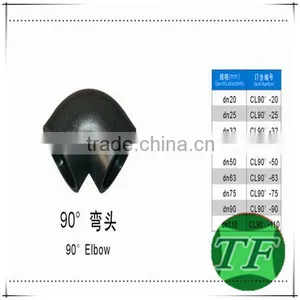 China Hot Sale New Plumbing Fitting Black Iron Pipe Elbow thumbnail-1
