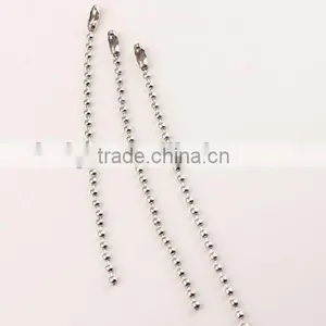 Ball Chain Extension Chain Iron Material Nickel Plated Accessories thumbnail-3