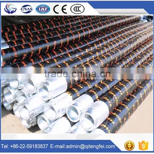 DN125 Double Flange 2layers Steel Wire Concrete Pump Rubber Tube thumbnail-3