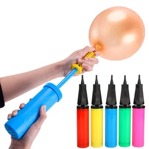 High Quality Portable Globos Air Inflator Simple Accessories Manual Hand Balloon Pump for Party Decoration thumbnail-2