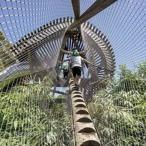 Durable and Safe Plant Climbing Ss Rope Mesh Green Plant Climbing thumbnail-4