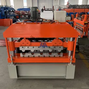 Fast Delivery Sheet Metal Roofing Curving Machine Pressing Curve Forming Machine thumbnail-2