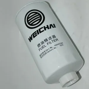 WEICHAI Fuel Filter 1000422384 Construction Machinery Fuel Filter Element for WP4/6/WP12/WD10 Engine thumbnail-2