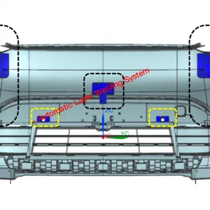 Automotive Bumper Robotic Punching & Ultrasonic Welding Machine thumbnail-2