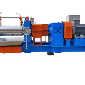 High Capacity Two Roll Open Mixing Mixer Machine for Truck and Bus Tire Compound Preparation thumbnail-1