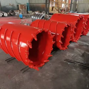 Hard Rock Core Barrel With Carbide Teeth For Rotary Drilling Rig Bored Pile Foundation thumbnail-4