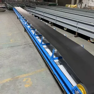 Heavy Duty Carbon Steel Frame Troughed Conveyor Custom Length thumbnail-4