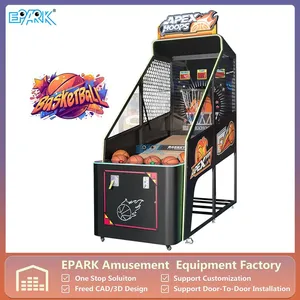 Basketball Arcade Machine Apex Hoops Single Player Shooting Challenge With Score Display for FECs Arcades and Shopping Malls thumbnail-2