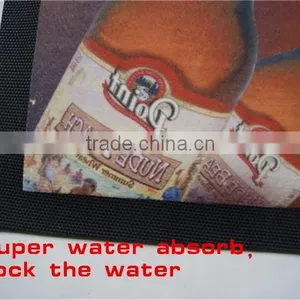 Customized LLED Bar Mat With Full Color Printing, Super Water Absorb Rubber LED Bar Mat thumbnail-2