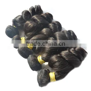 High Quality 7A Peruvian Loose Wave Weft ,100% Human Virgin Hair Wholesale Price thumbnail-3