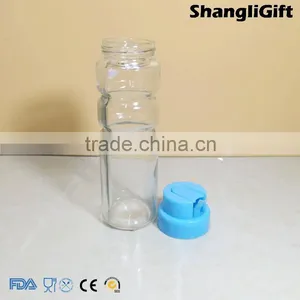 5oz Glass Spice Bottles With Plastic Cap Round Glass Cup thumbnail-5