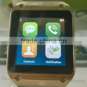 PW305 Smart Watch Talking Watches Call/SMS/Contacts/Social/Weather/Vibration Alert/ Music & Cam. Control/anti Lost thumbnail-1
