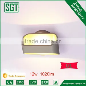 12w Aluminum With 2 Years Warranty Modern Wall Lights for Hotel thumbnail-1