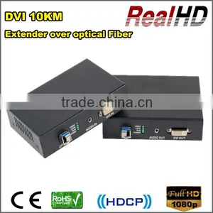 2016 Hottest Uncompressede Lossless 10KM Optical Fiber DVI Extender thumbnail-2