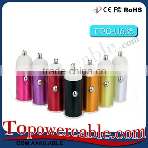 In Car Usb Charger Phone Car Adapter For Samsung S7 For Iphone 7 thumbnail-1
