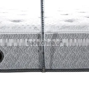 Luxury Bedroom Set Euro Pillow Top Pocket Spring Mattress With Nice Cover thumbnail-5