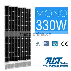 High Quality 330 Watt Monocrystalline Solar Panel for Home Solar Panel Kits Paneles Solares With CE Tuv thumbnail-1