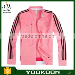 Juventus Pink Bomber Jacket Long Sports Jacket Design thumbnail-1