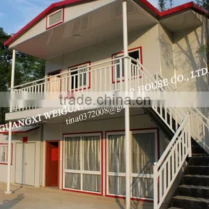 Two Storey Modern Prefabricated Villa thumbnail-1
