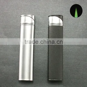 CHROME LONG WINDPROOF METAL LIGHTER thumbnail-1