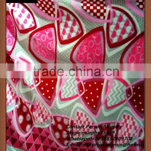 New Design Rotary 3D Print Burnt-out Flannel Fleece Blanket Fabric thumbnail-1