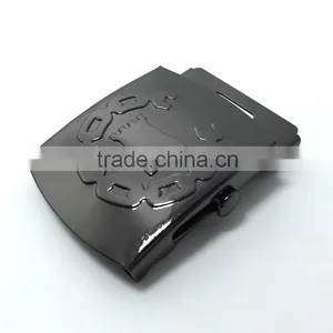 Wholesale Cowboy Men Genuine Leather Belt Accessories Automatic Belt Buckle thumbnail-2