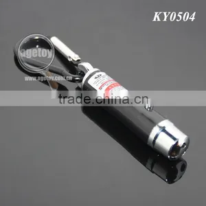 Aluminum Carabiner Personality UV Money Detector Electric Light Mini Flashlight Lamp LED Torch With Keyring thumbnail-2