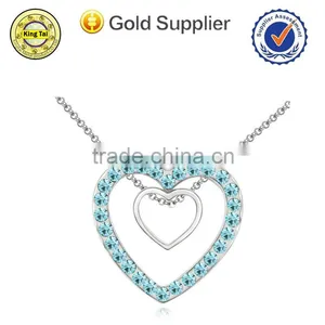 Cheap Fashion Quality White Stone Necklace Set thumbnail-5