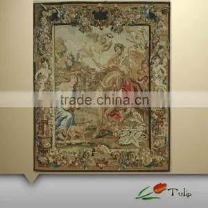 French Royal Style Handmade Wool Tapestry thumbnail-1