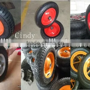 High Quality Manufacturer Pneumatic Wheel 30mm 10x3.5-4 thumbnail-1