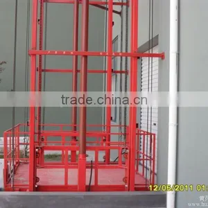 Vertical Guide Rail Hydraulic Cargo Lift With CE thumbnail-1