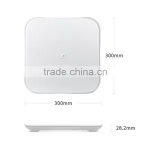 In Stock Original Xiaomi Scale Mi Smart Weighing Scale Support Android 4.4 IOS7.0 Bluetooth4.0 Toughened Glass Digital Scale thumbnail-1