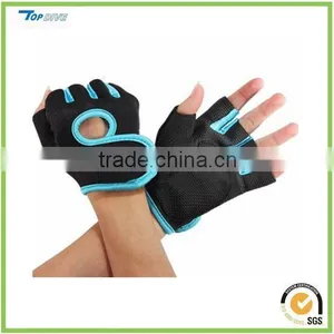 Neoprene Hot GYM Weightlifting Glove Exercise Half Finger Sport Glove thumbnail-1