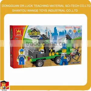 City Engineering Construction Truck Plastics Block Toy Set thumbnail-1