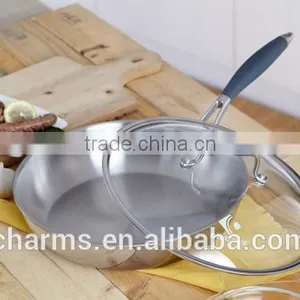 Tri-Ply Stainless Steel Korea Nonstick Frying Pan thumbnail-2