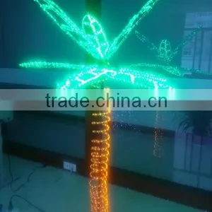 Hot Sale Rope Light Motif Light Coconut Tree Outdoor Decoration thumbnail-1