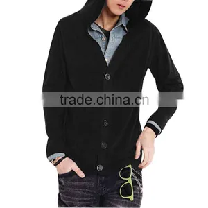 2014 Plain Button Design Hoodie thumbnail-1